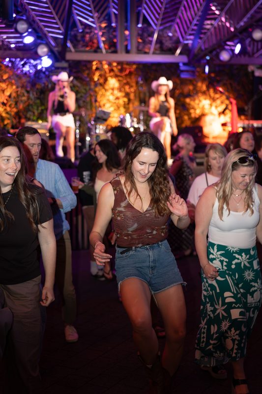 Beach Hotel, Byron Bay — Western Stomp line dancing