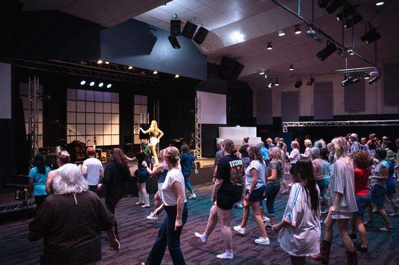 The Junction GC — Western Stomp line dancing