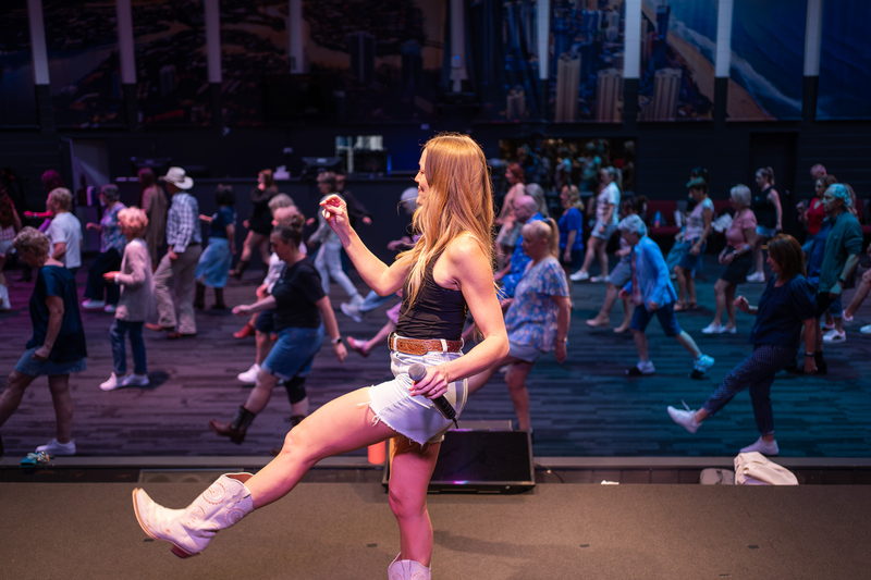 The Junction GC — Western Stomp line dancing