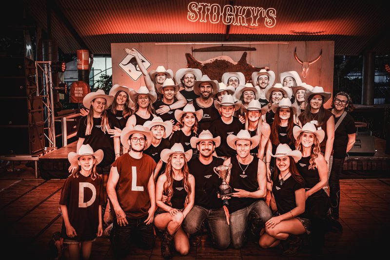 Queensland EKKA — Western Stomp line dancing