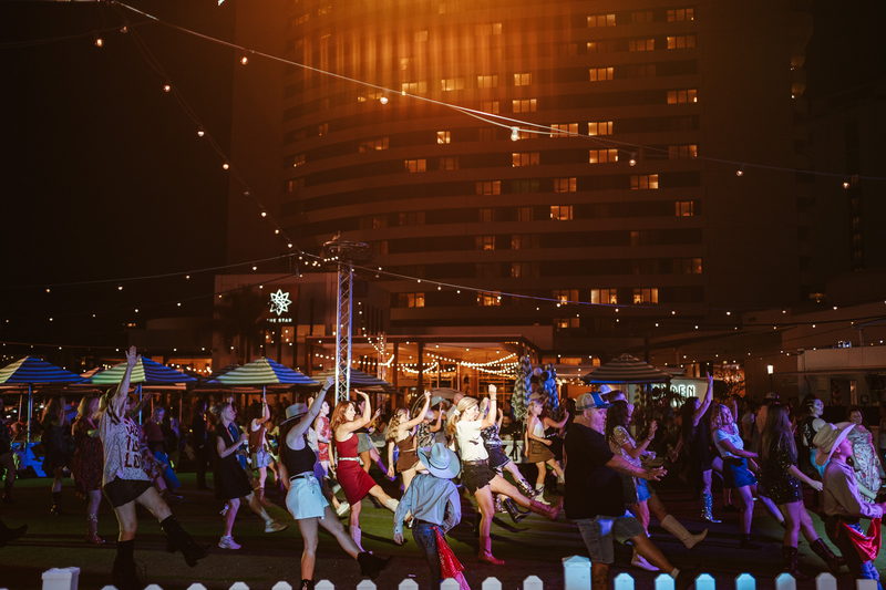 The Star Gold Coast — Western Stomp line dancing